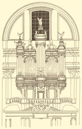 ontwerp orgel Roelandt